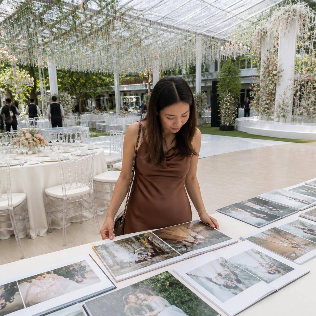 วิธีเลือกช่างภาพงานแต่งจากพอร์ตจริง ไม่ใช่แค่ภาพสวยหน้าฟีด